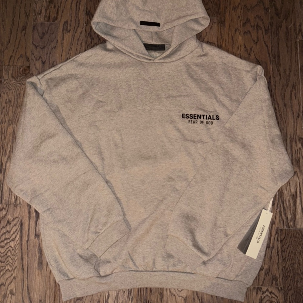 Fear of God Essentials Fleece Hoodie II 'Heather Grey'